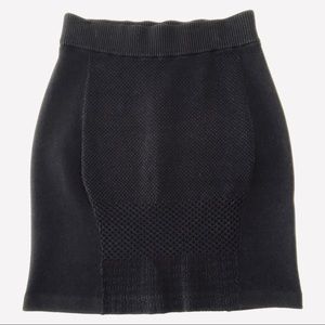 Rag & Bone Pull-On Textured Knit Bodycon Skirt